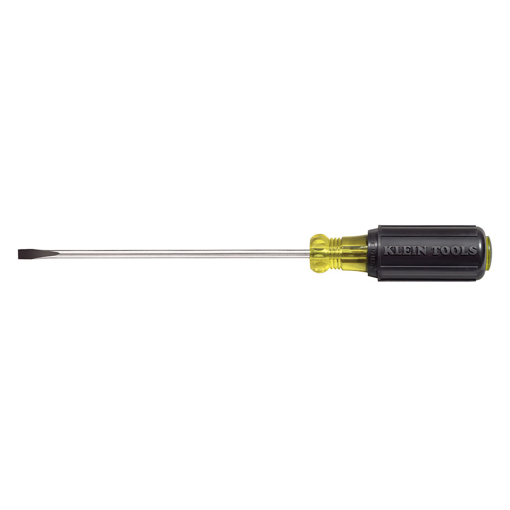 Klein Screwdriver, 3/16-Inch Cabinet, 10-Inch Shank