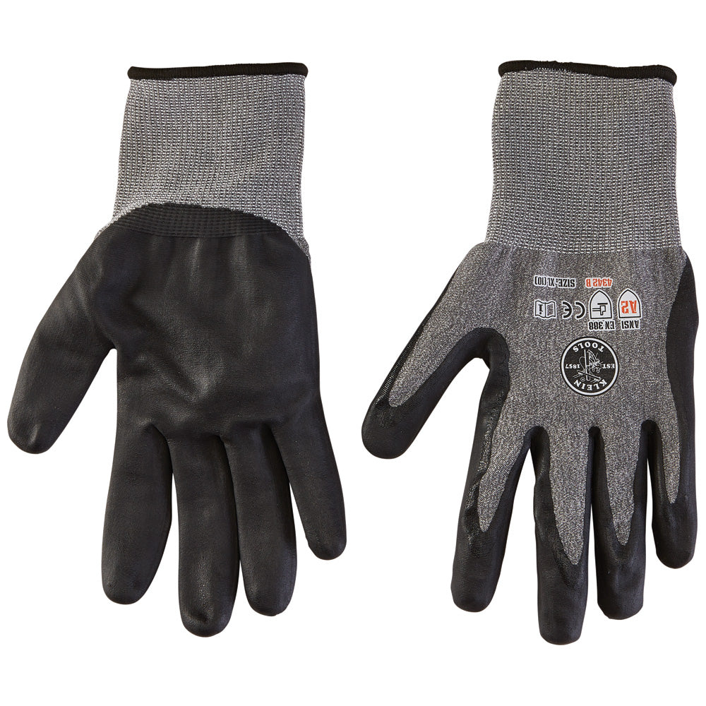 Klein Work Gloves, Cut Level 2, Touchscreen, X-Large, 2-Pair