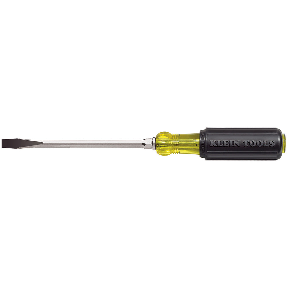 Klein 3/8-Inch Keystone Tip Screwdriver, Cushion-Grip™, 8-Inch