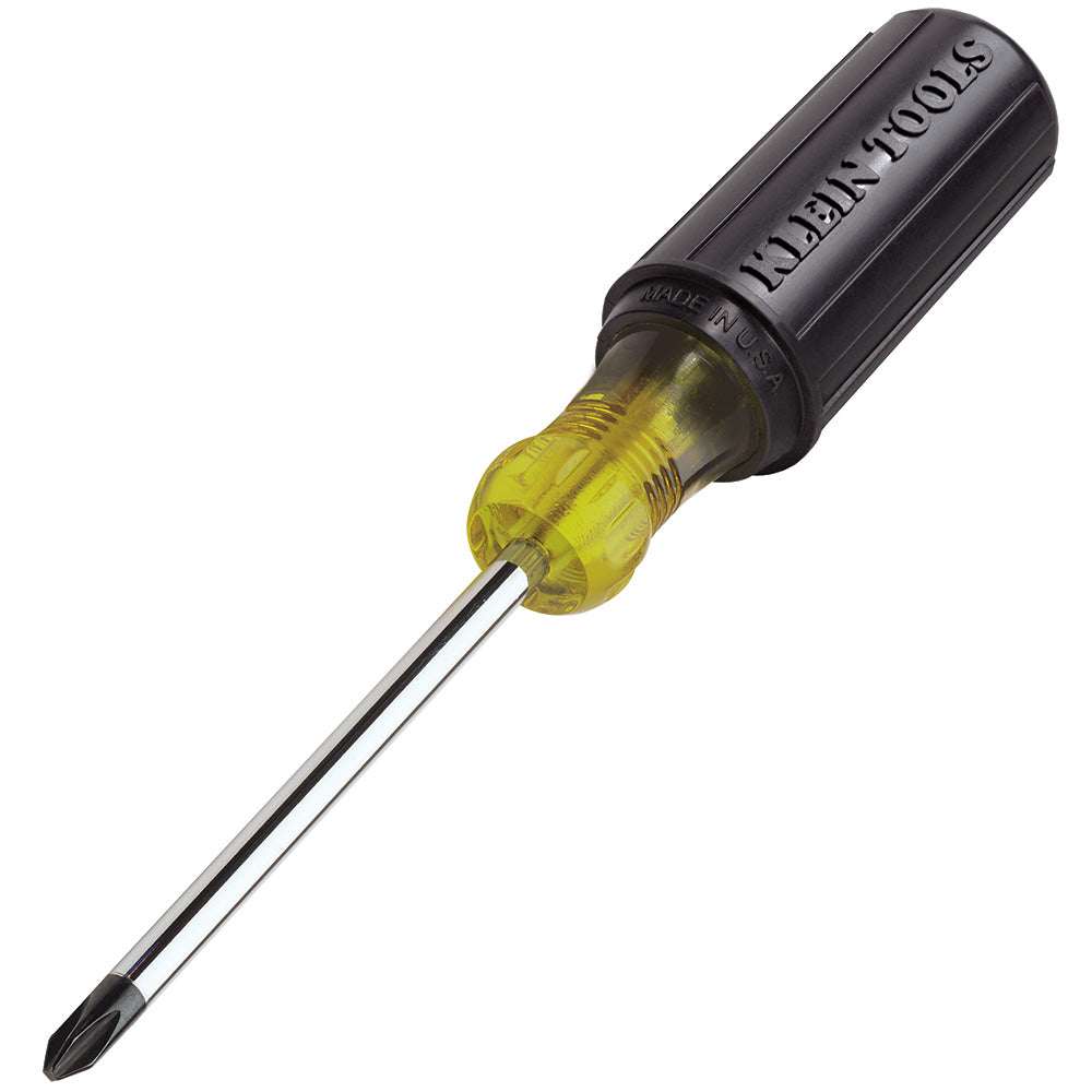 Klein #2 Phillips Screwdriver 4-Inch Round Shank