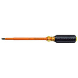 Klein Insulated Screwdriver, #2 Phillips, 7-Inch Round Shank