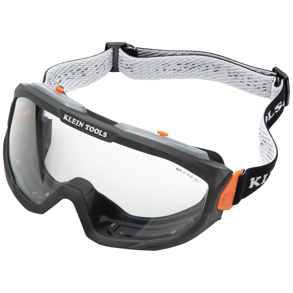 Klein Safety Goggles, Clear Lens