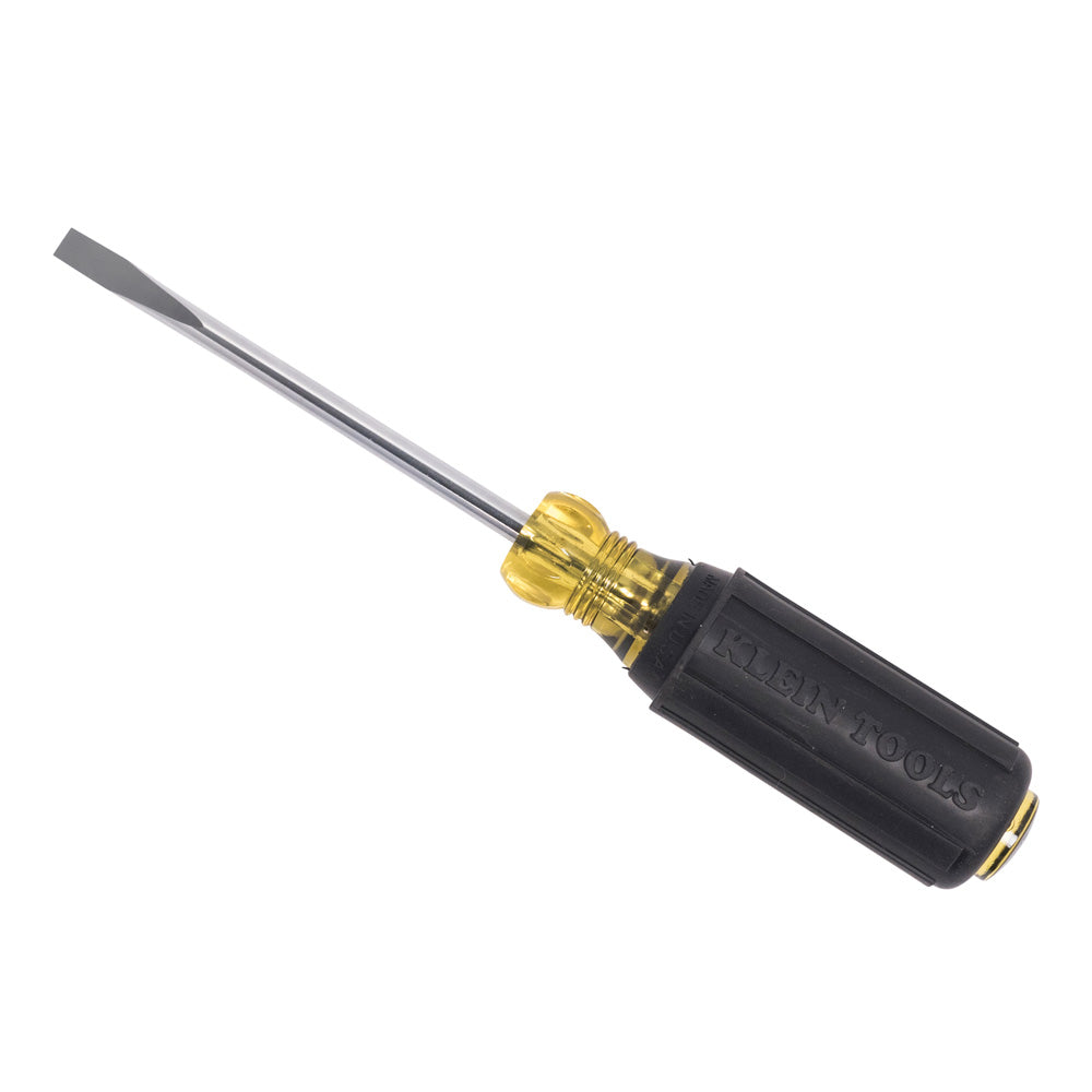 Klein 1/4-Inch Cabinet Tip Screwdriver 4-Inch Shank