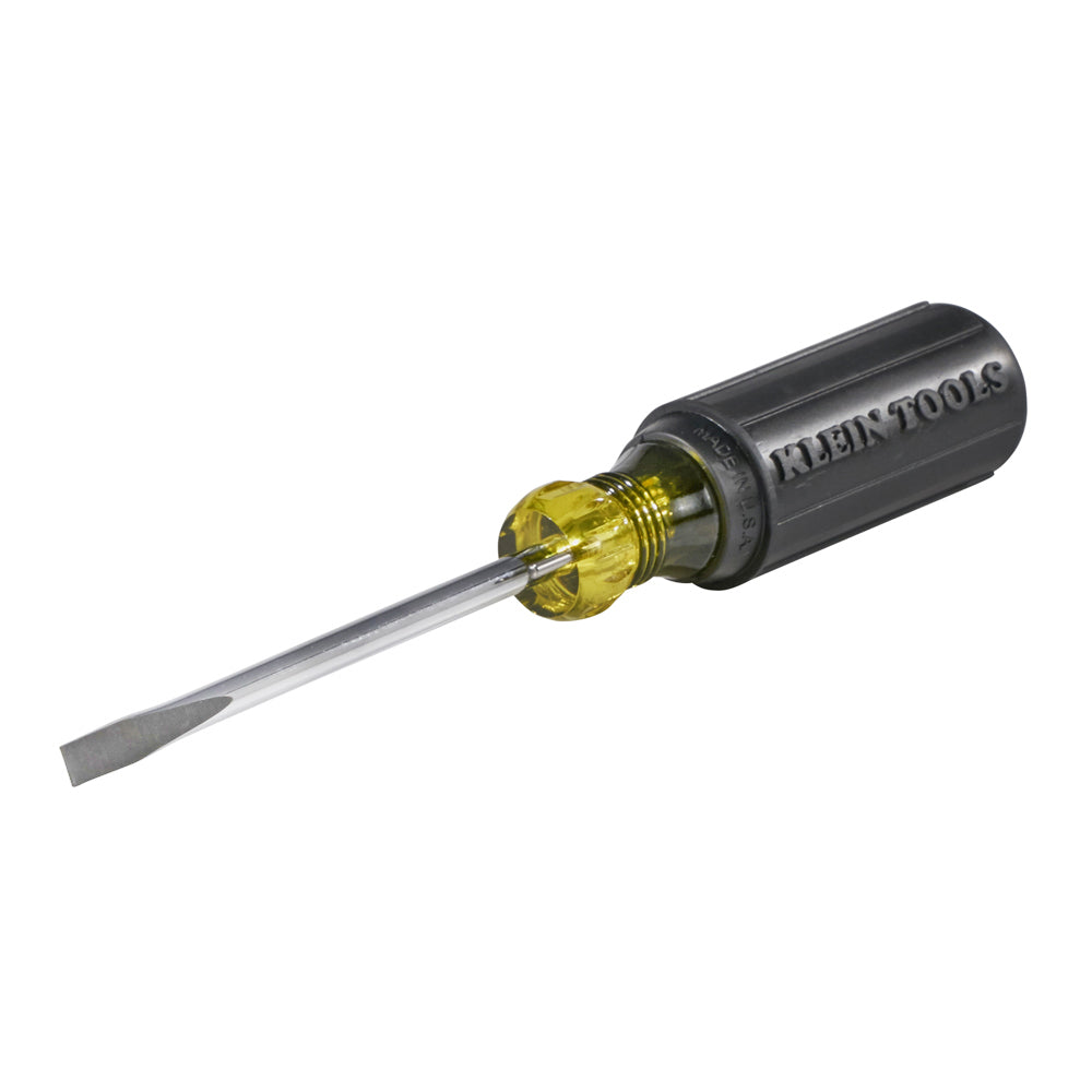 Klein Wire Bending Cabinet Tip Screwdriver 4-Inch