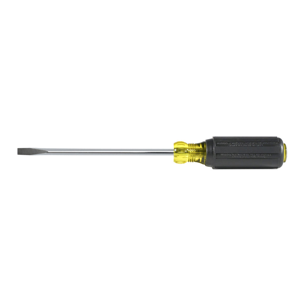 Klein 1/4-Inch Cabinet Tip Screwdriver, Heavy Duty, 6-Inch