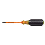 Klein Insulated Screwdriver, 3/32-Inch Cabinet, 3-Inch