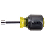 Klein 1/4-Inch Stubby Nut Driver with 1-1/2-Inch Shaft