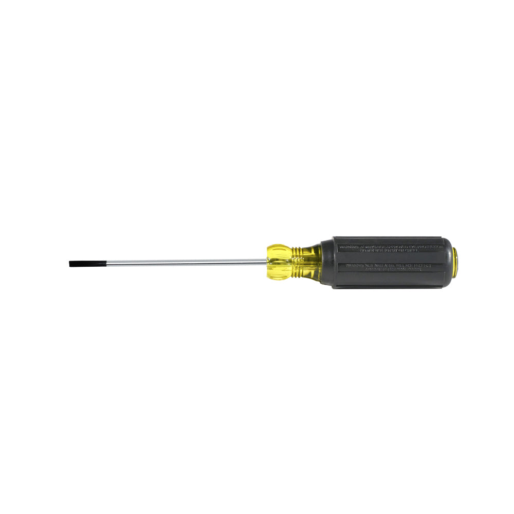 Klein Terminal Block Screwdriver, 1/8-Inch Cabinet, TB-DIN