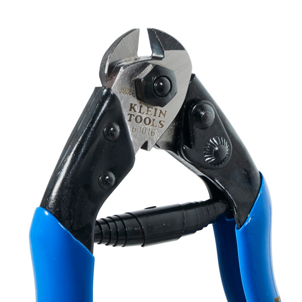 Klein Heavy-Duty Cable Cutter, Blue, 7 1/2-Inches