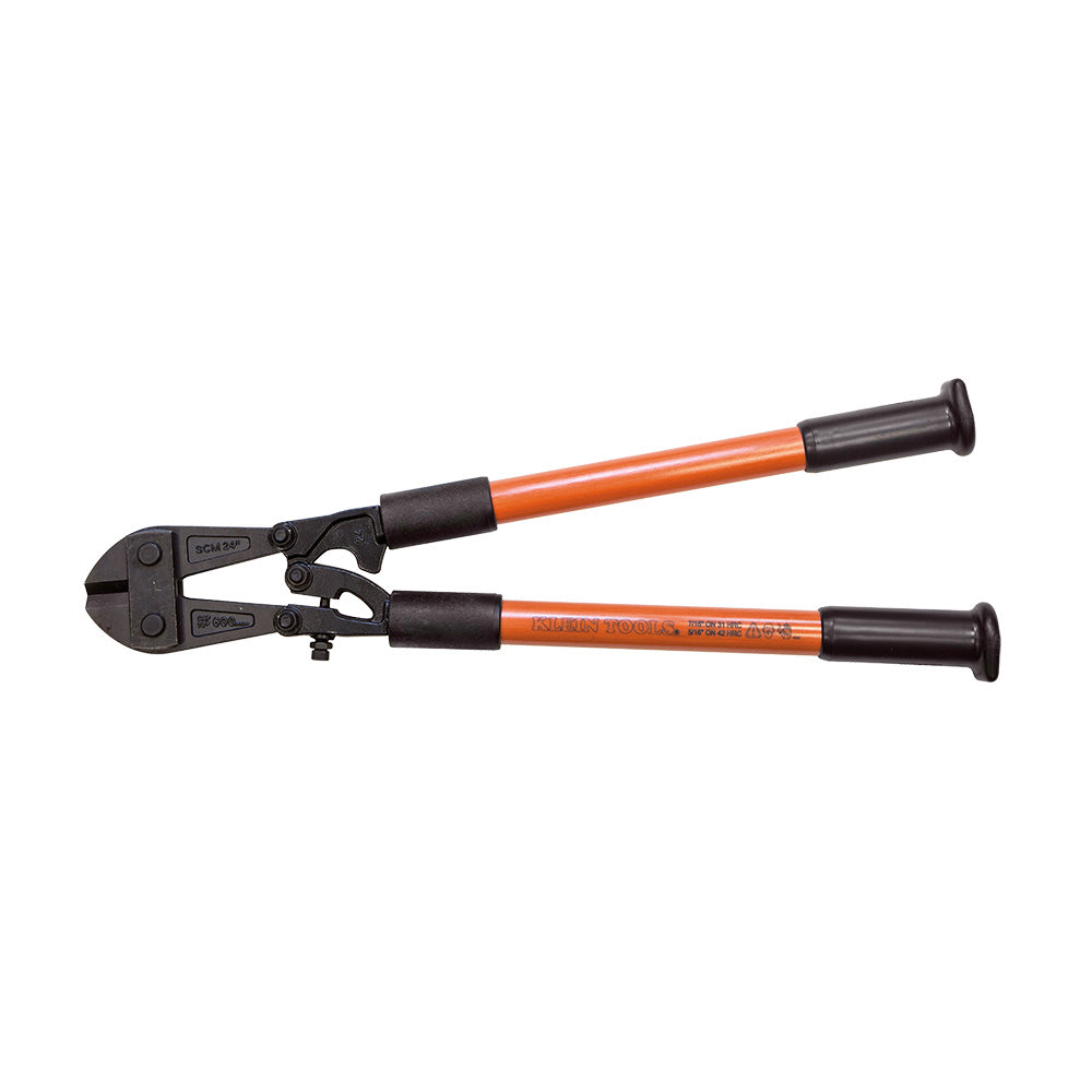 Klein Bolt Cutter, Fiberglass Handle, 24-1/2-Inch