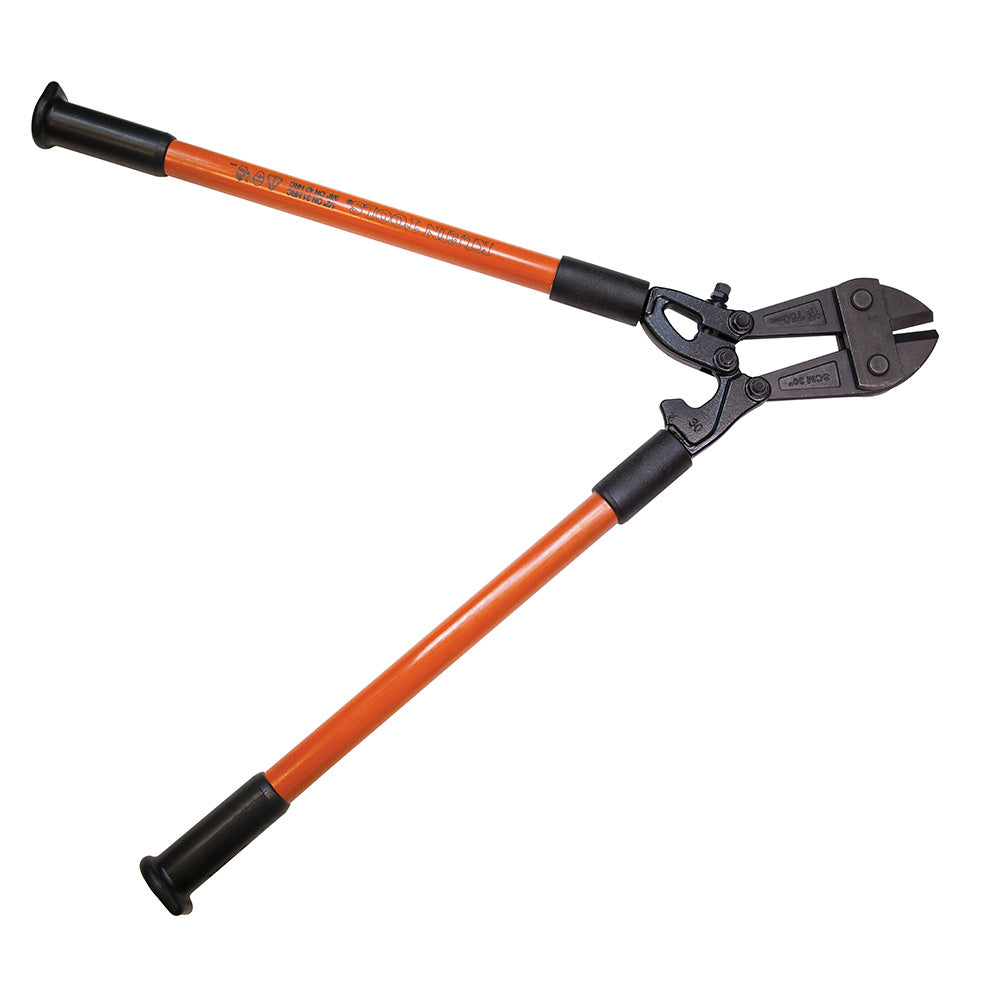 Klein Bolt Cutter, Fiberglass Handle, 30-1/2-Inch