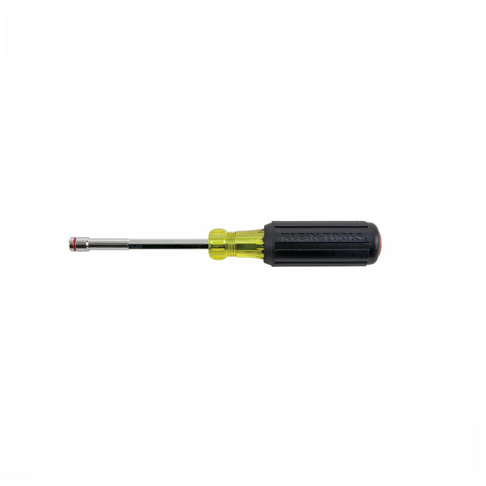 Klein 1/4-Inch Nut Driver, Magnetic Tip, 4-Inch Shaft