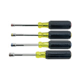 Klein Nut Driver Set, Magnetic Nut Drivers, Heavy Duty, 4-Piece Klein Tools