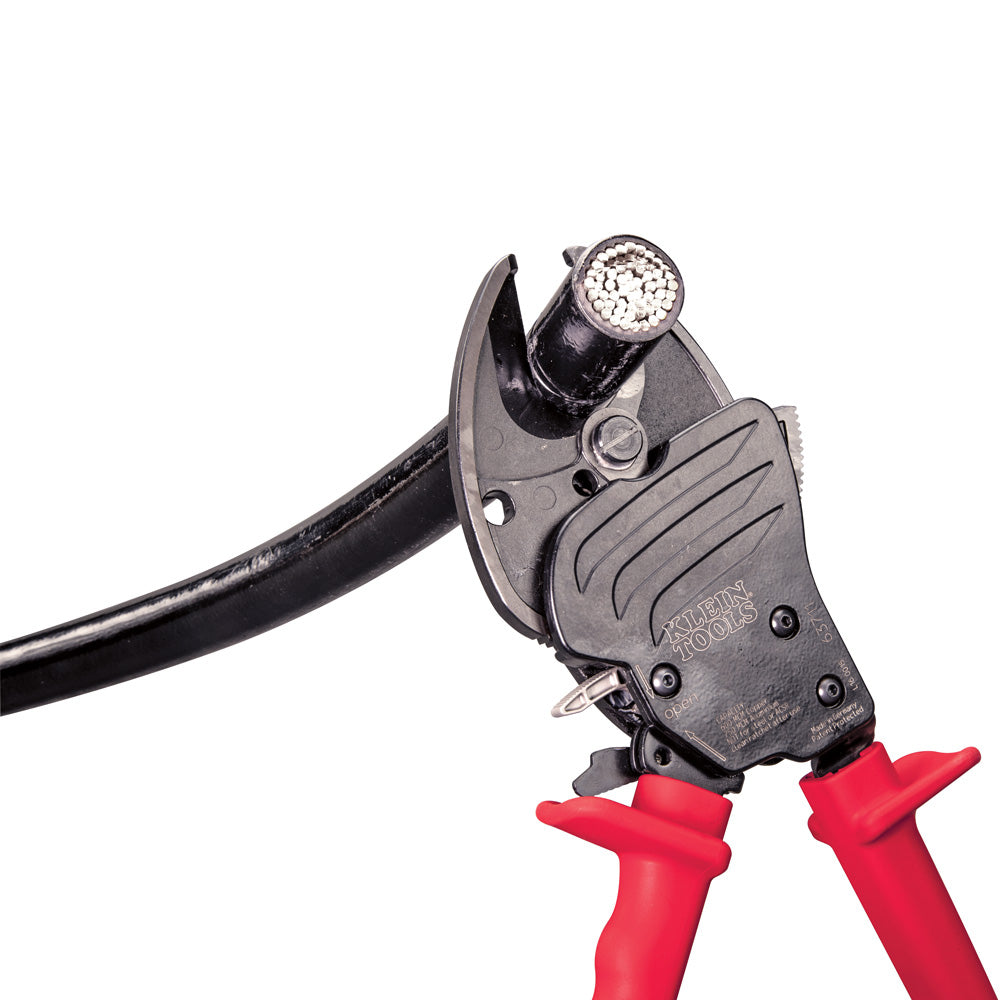 Klein Open Jaw Ratcheting Cable Cutter