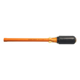 Klein Insulated 1/4-Inch Nut Driver, 6-Inch Hollow Shaft