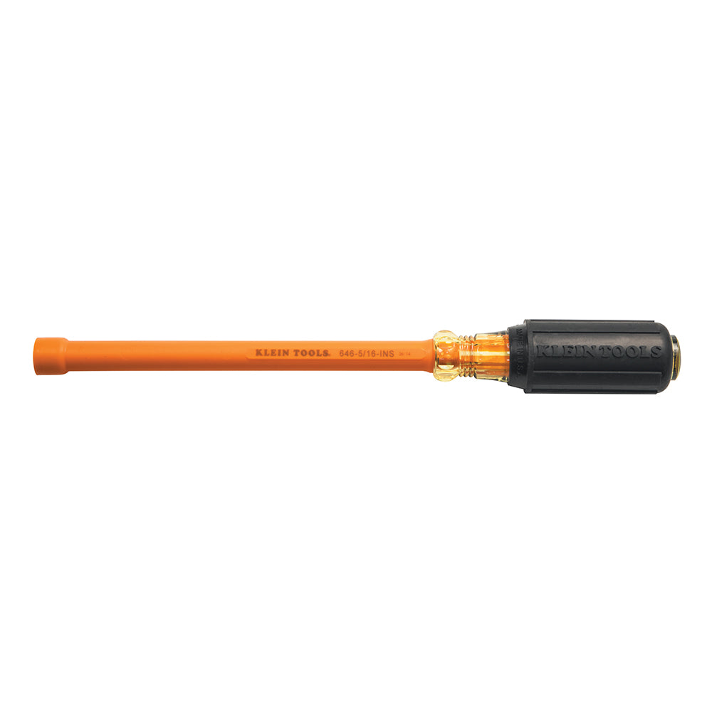 Klein 5/16-Inch Insulated Nut Driver with 6-Inch Shank