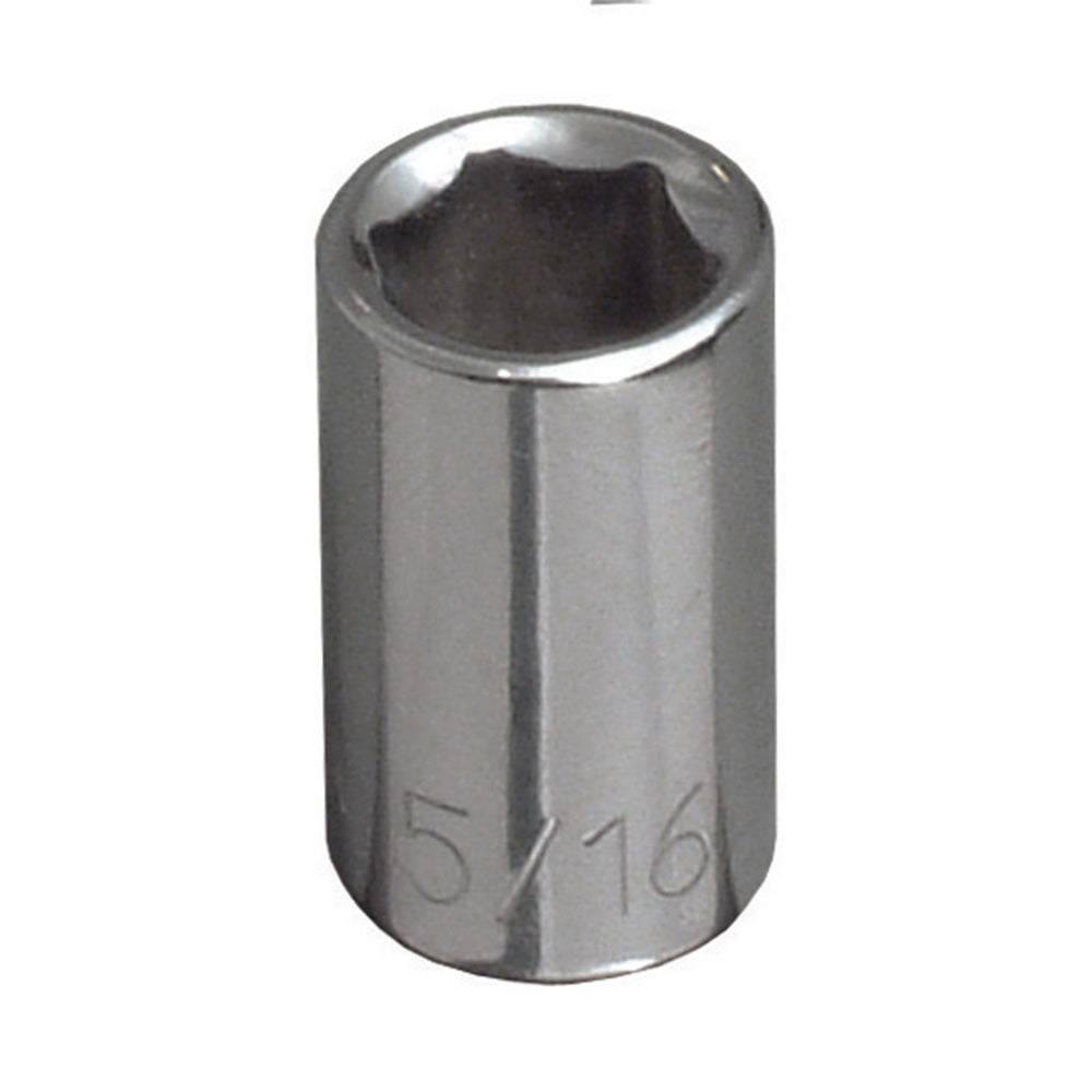 Klein 3/16-Inch Standard 6-Point Socket, 1/4-Inch Drive