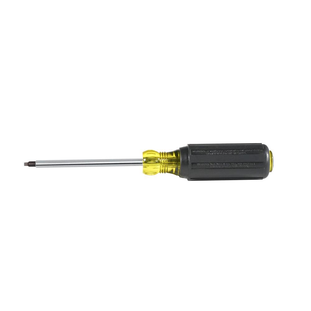 Klein #2 Square Screwdriver with 4-Inch Round Shank