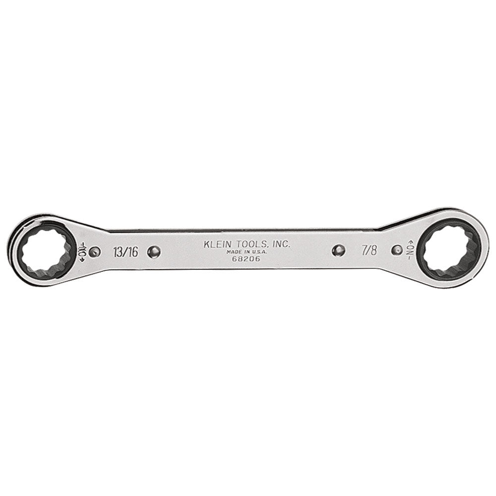 Ratcheting Box Wrench 13/16 x 7/8-Inch