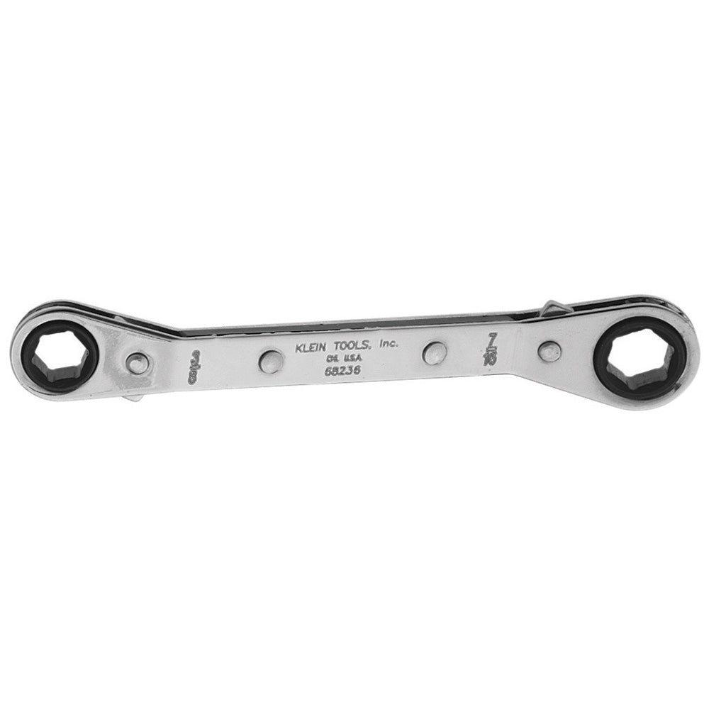 Klein Reversible Ratcheting Box Wrench 3/8 x 7/16-Inch