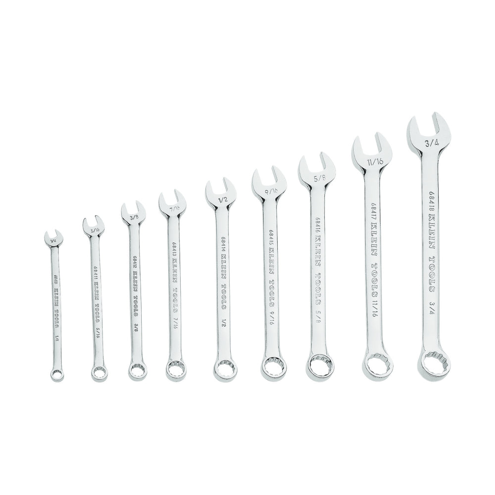 Klein Combination Wrench Set, 9-Piece