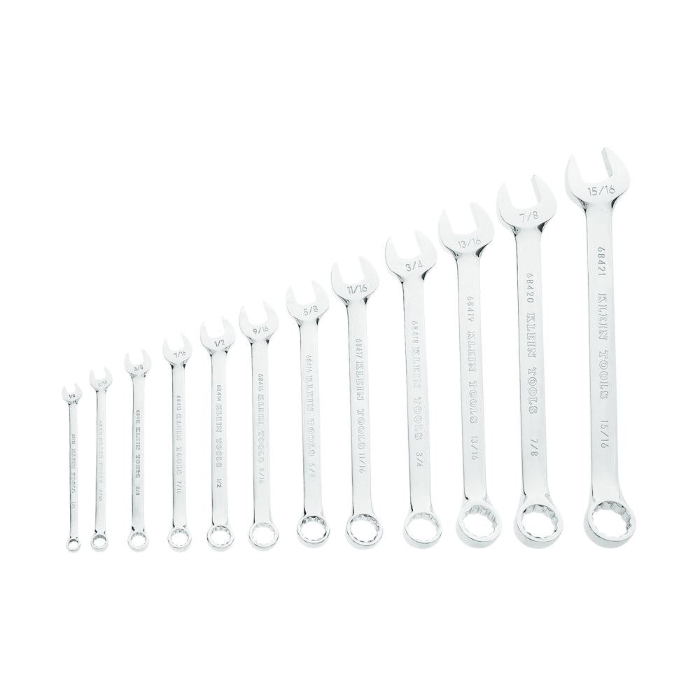 Klein Combination Wrench Set, 12-Piece