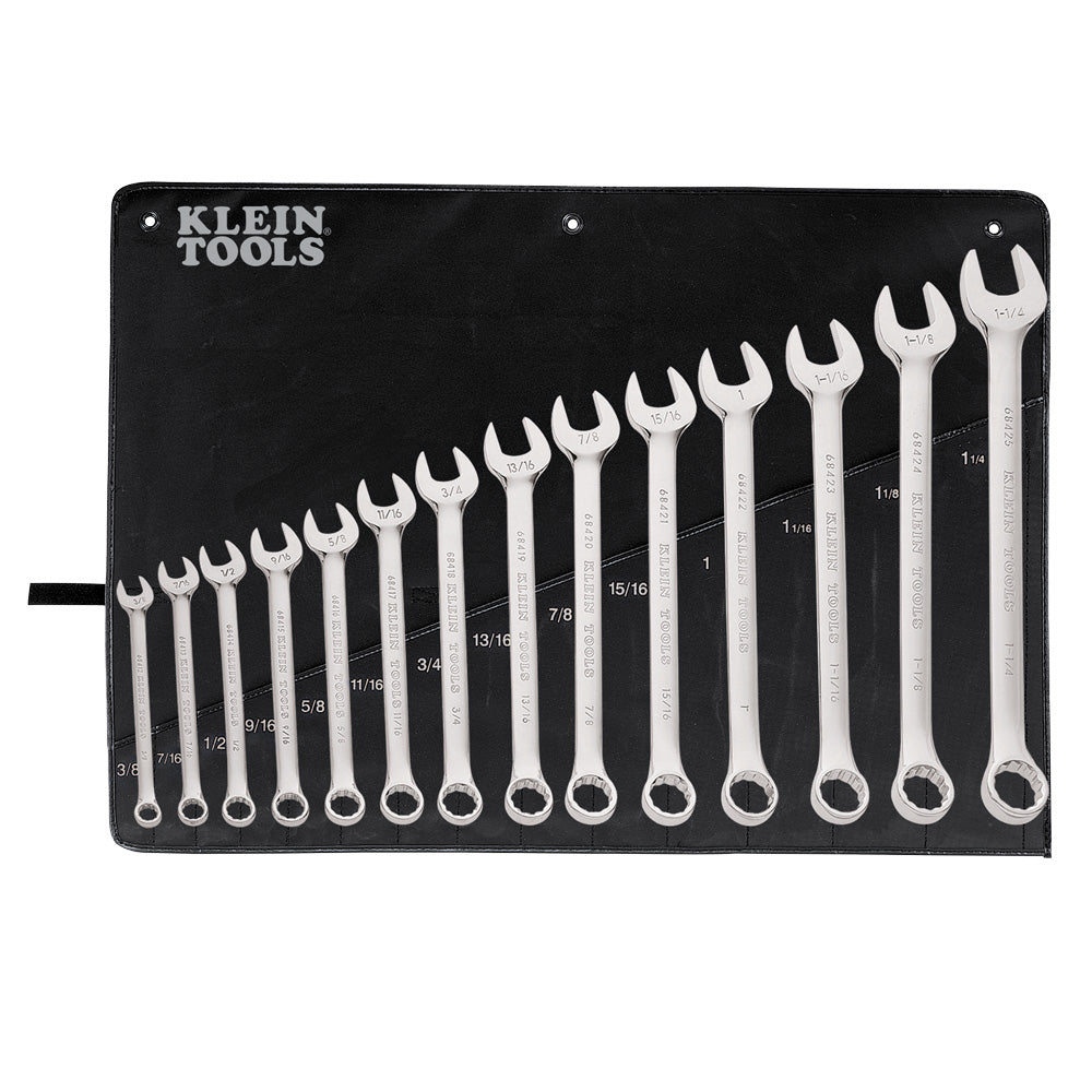Combination Wrench Set, 14-Piece