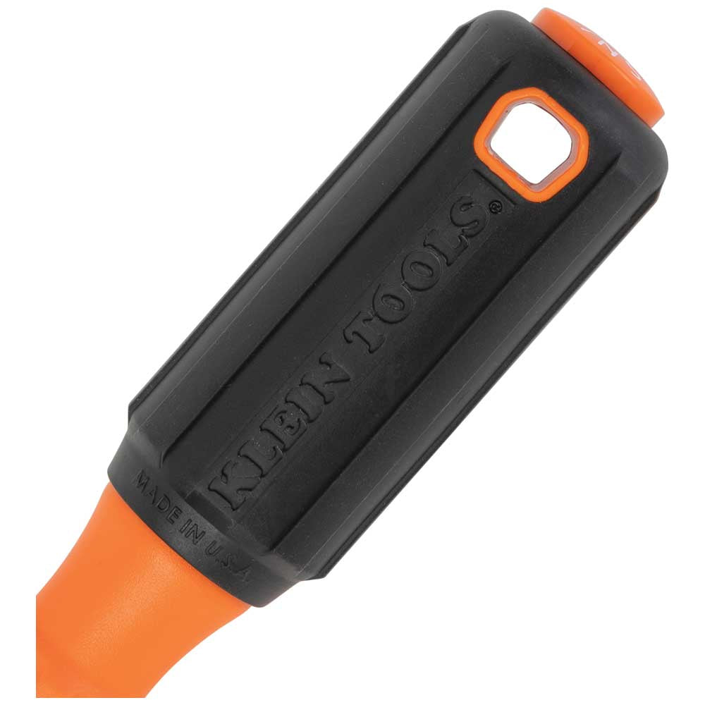 Klein Insulated Screwdriver, #2 Phillips Tip, 4-Inch Round Shank