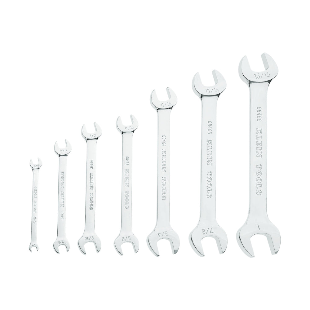 Klein Open-End Wrench Set, 7-Piece