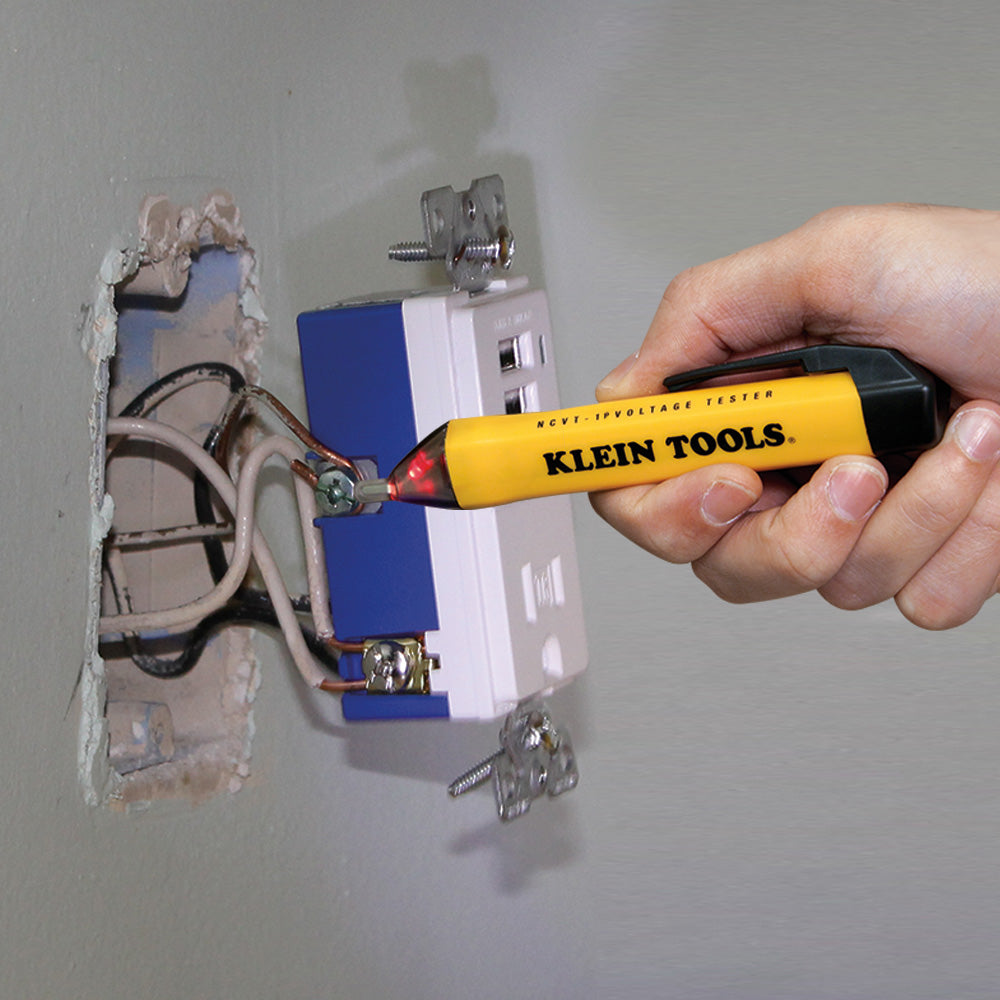 Klein Test Kit with Multimeter, Non-Contact Volt Tester, Receptacle Tester