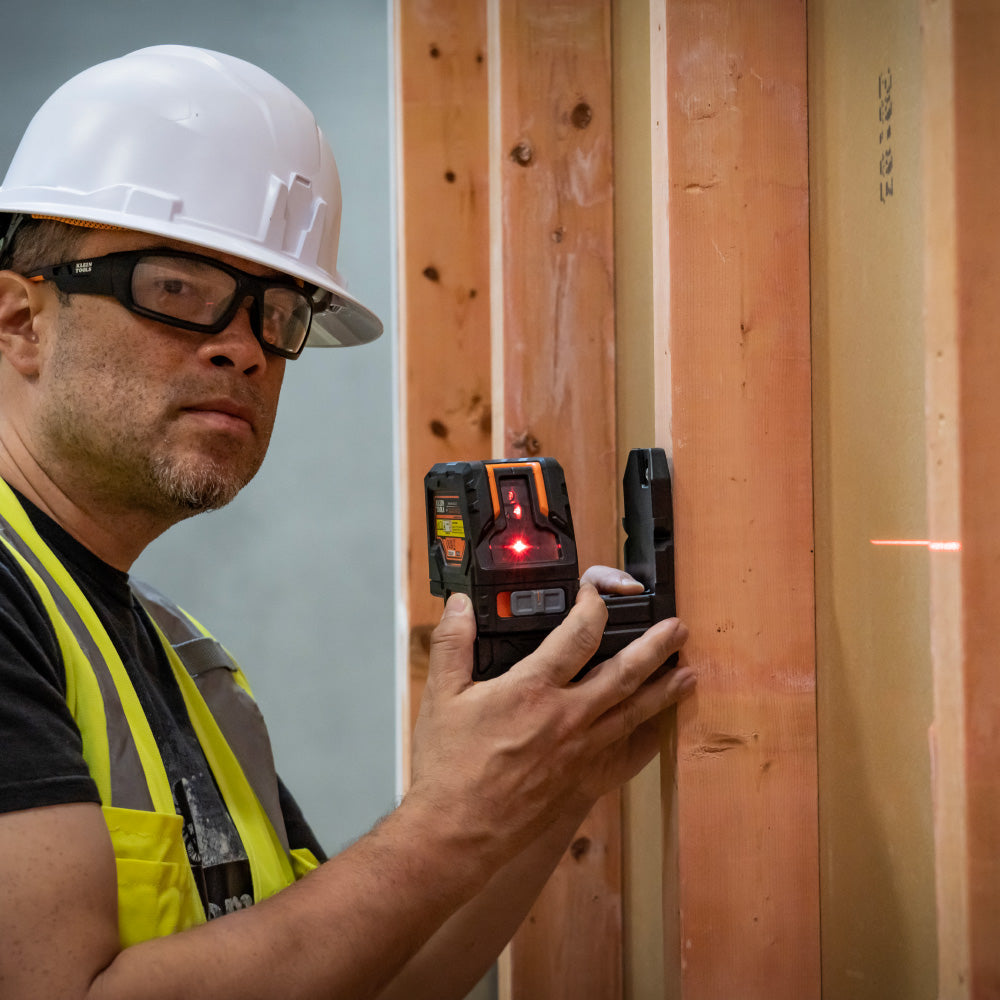 Klein Laser Level, Self-Leveling Red Cross-Line Level and Red Plumb Spot