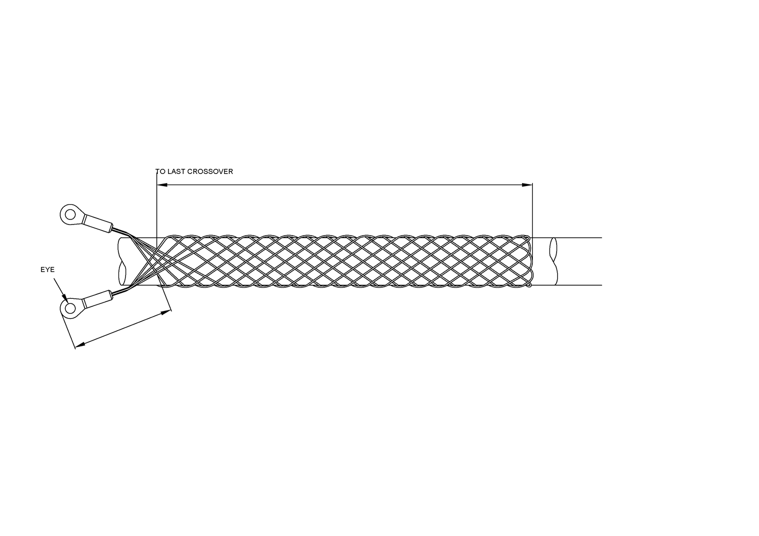 Slingco I - GRIP Galvanized Strain Relief Grip