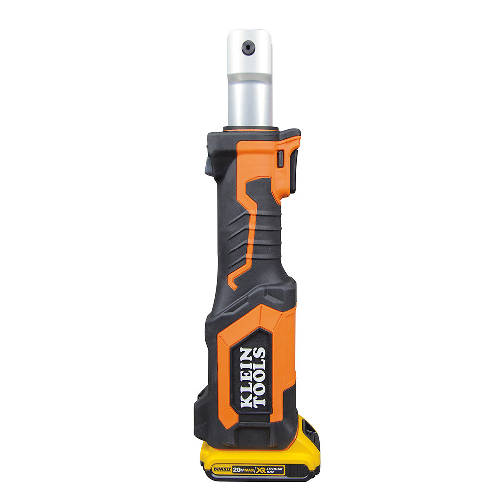 Klein Battery-Operated Crimper, BG Die/D3 Groove, 2 Ah