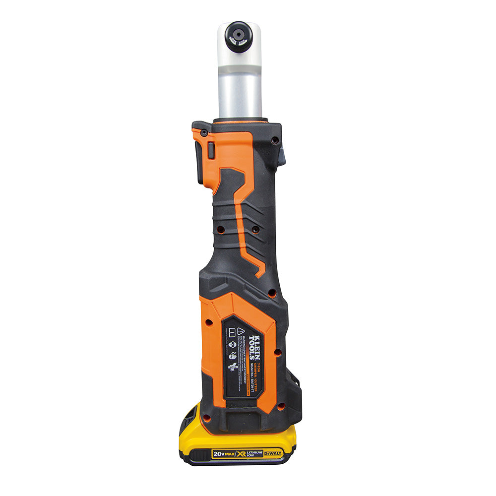 Klein Battery-Operated Cutter/Crimper, No Heads, 2 Ah