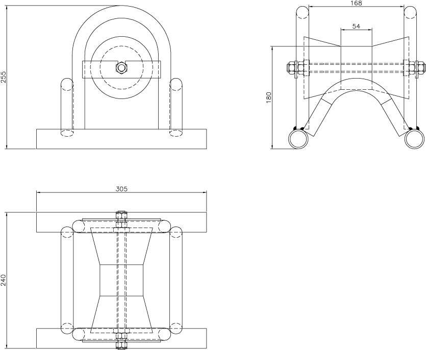 Cable Laying Roller