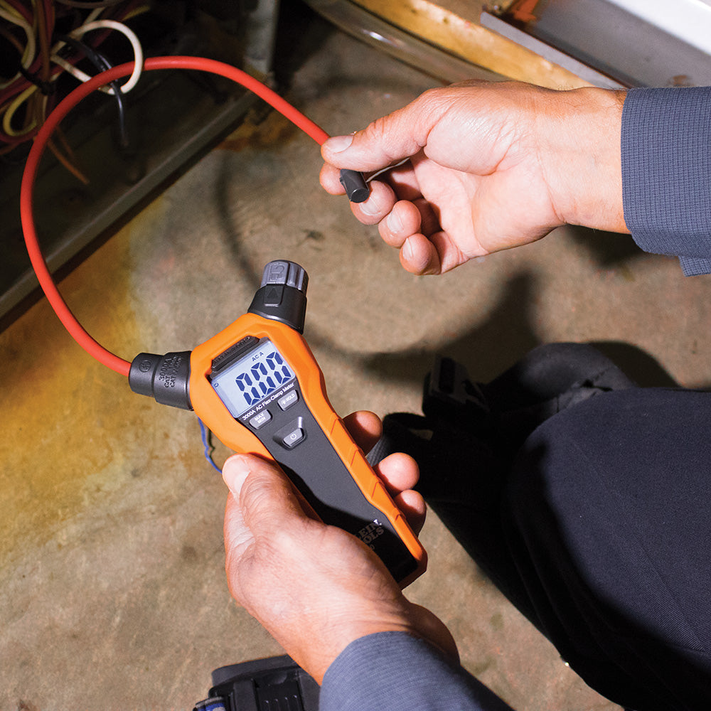 Klein Clamp Meter, Digital AC Electrical Tester with 18-Inch Flexible Clamp