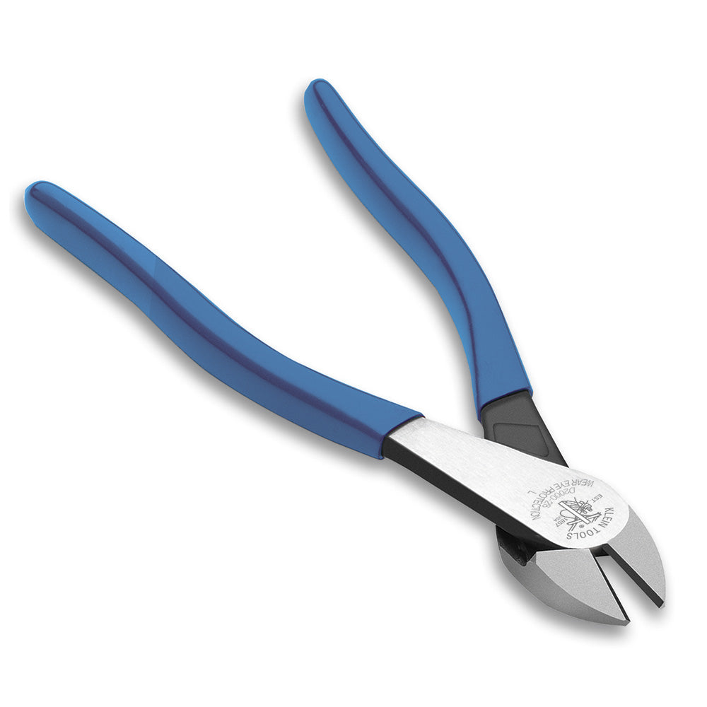 Klein Diagonal Cutting Pliers, Angled Head, 8-Inch