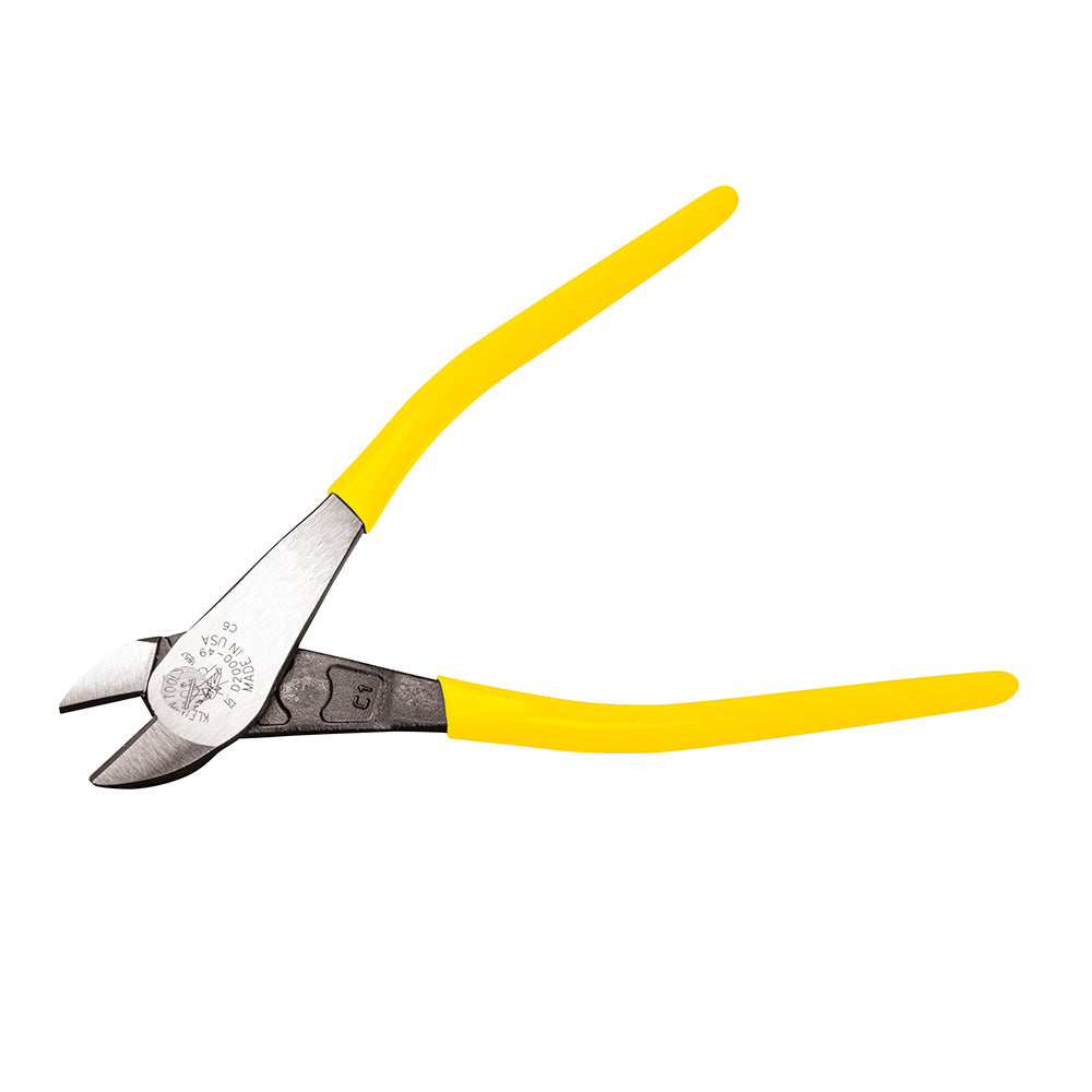 Klein Diagonal Cutting Pliers, Angled Head, 9-Inch