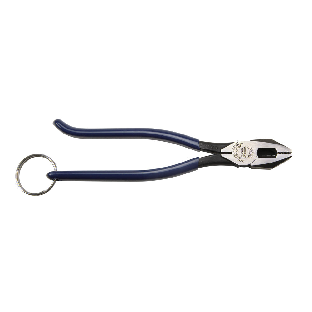 Klein Ironworker's Pliers with Tether Ring