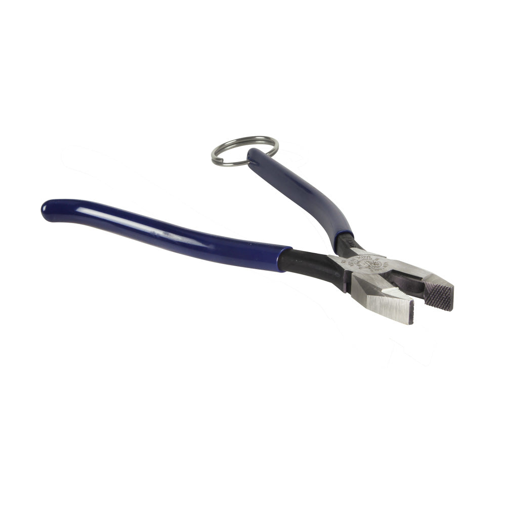 Klein Ironworker's Pliers with Tether Ring