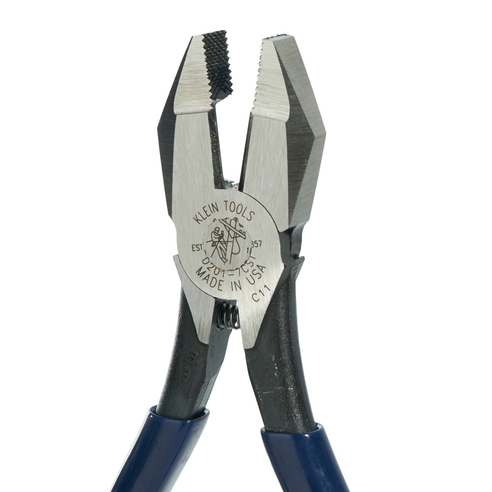 Klein Ironworker's Pliers, 9-Inch with Spring