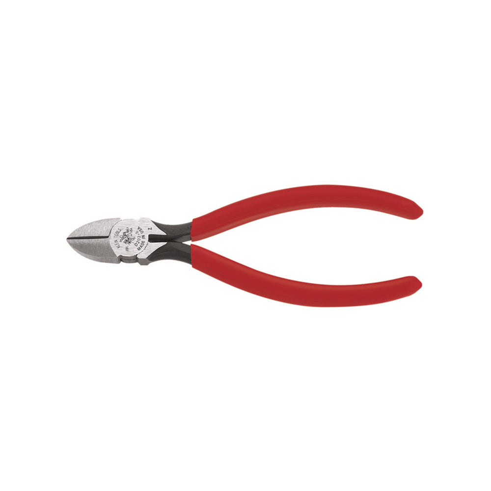 Klein Diagonal Cutting Pliers, Tapered Nose, Spring-Loaded, 6-Inch