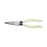 Klein Pliers, Needle Nose Side-Cutters, High-Visibility, 8-Inch