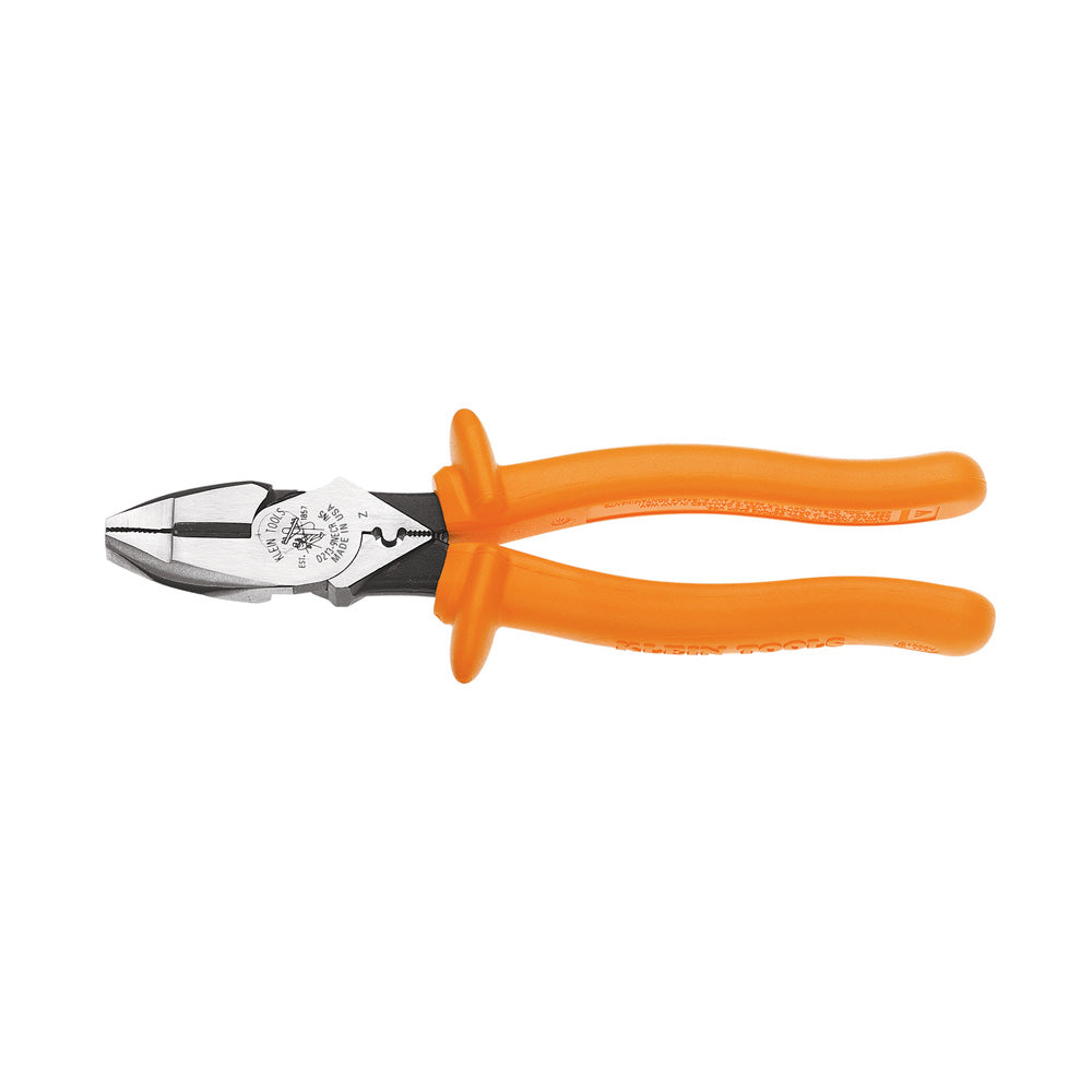 Klein Cutting Crimping Pliers, Insulated, 9-Inch