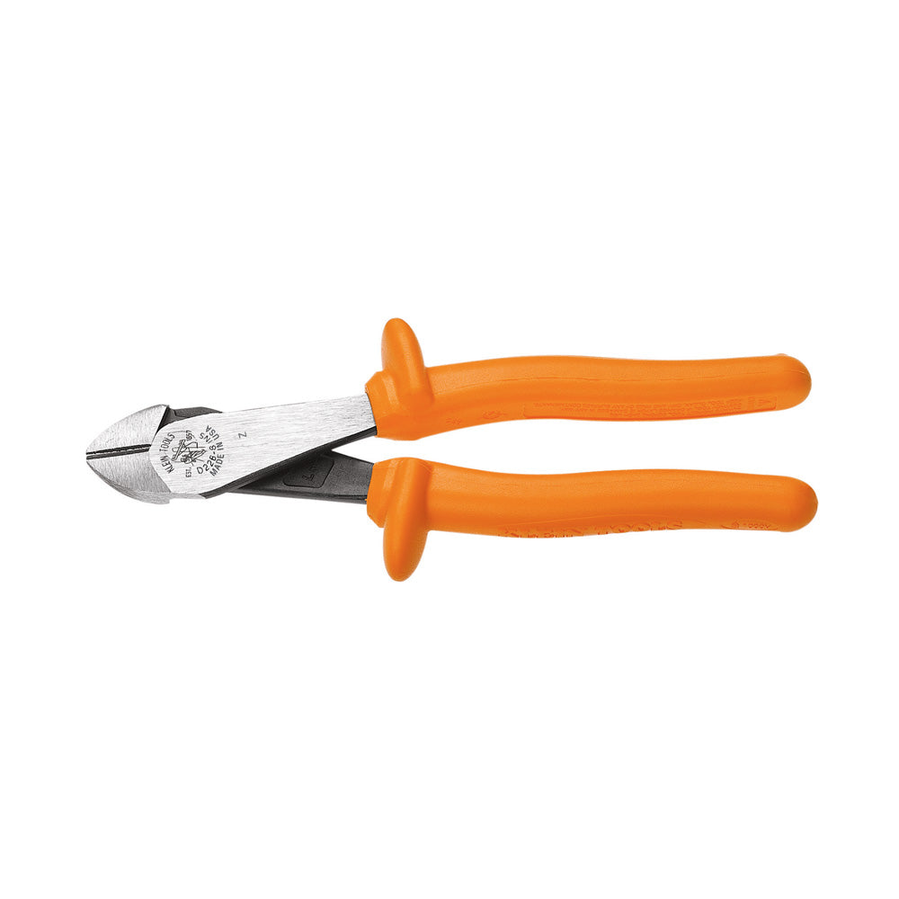 Klein Diagonal Cutting Pliers, Insulated, Heavy-Duty, 8-Inch