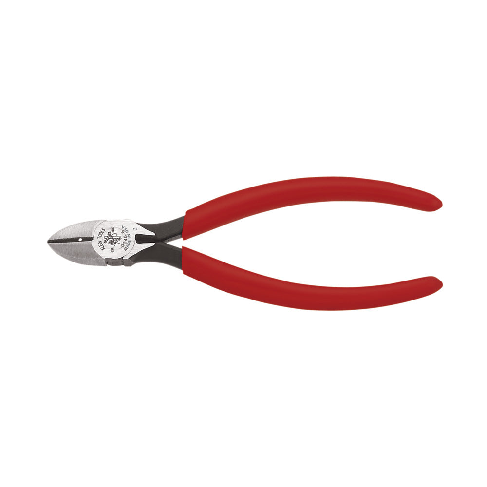 Klein Diagonal Cutting Pliers, High-Leverage, Stripping, 6-Inch