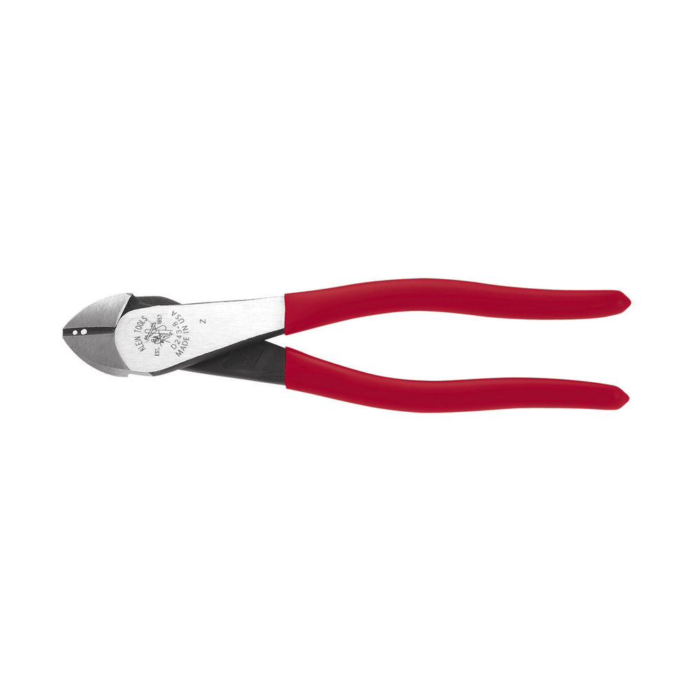 Klein Diagonal Cutting Pliers, High-Leverage, Stripping, 8-Inch