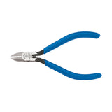 Klein Diagonal Cutting Pliers, Electronics, Tapered Nose, Narrow Jaw, 4-Inch