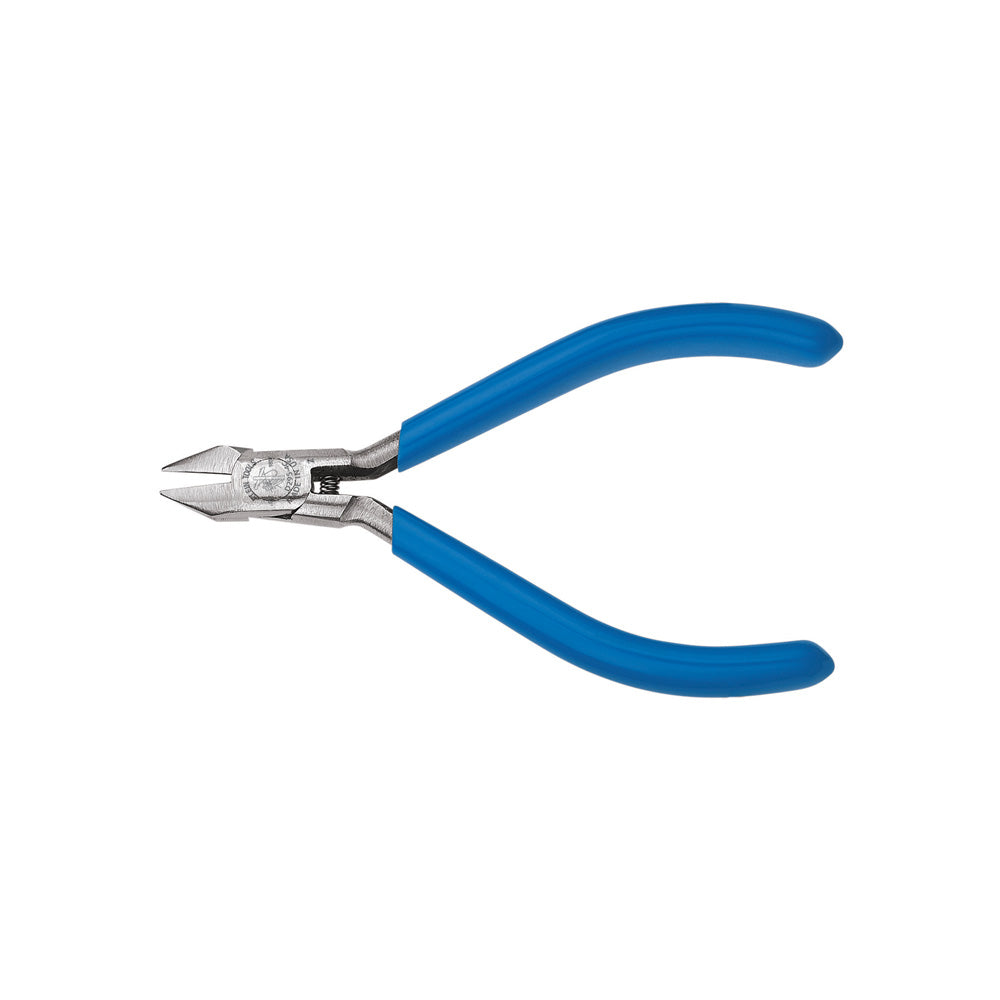 Diagonal Cutting Pliers, Electronics, Tapered Nose, Mini Jaw, 4-Inch