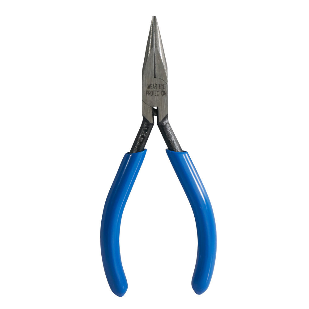 Klein Electronics Pliers, Slim Needle Nose, Spring-Loaded, 4-Inch